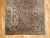 An early 20th century classic Persian Sarouk rug in copper, blue and brown . Measures: 3'3'' x 4'9”.