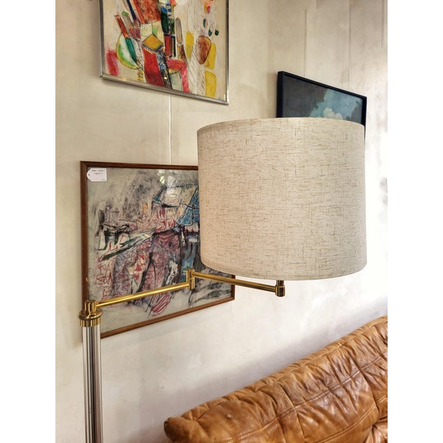 Articulated Floor Lamp, 1980s For Sale - Image 3 of 5