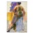 Original Abstract Female Nude Watercolor Painting by Jon Hall 1988 For Sale