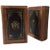 Pair of Leather Bound Book Bookends For Sale