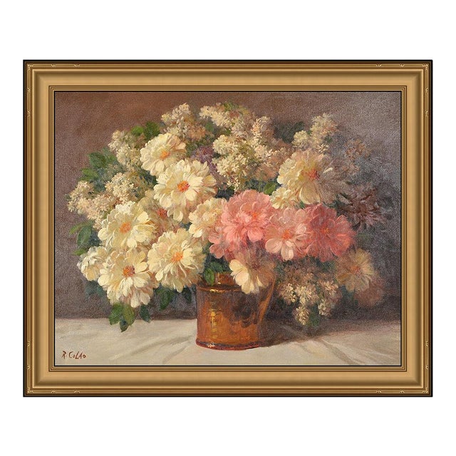 Mid 20th Century Floral Symphony, Rudolph Colao For Sale
