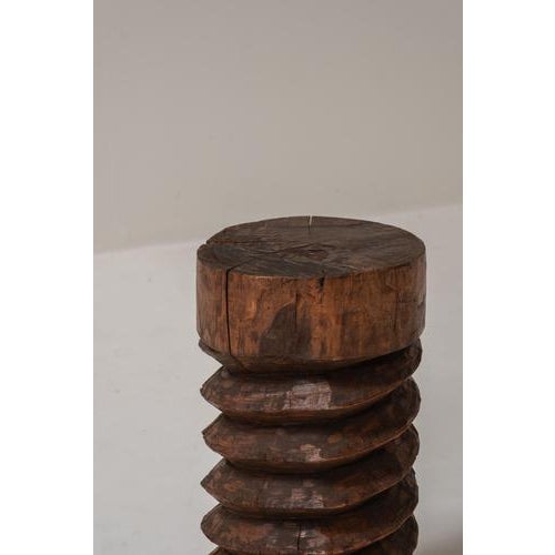 Wood Vintage French Hand-Carved Wooden Wine Screws, Set of 2 For Sale - Image 7 of 15