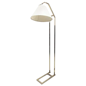 Contemporary Modern Brass Cantilever Floor Lamp
