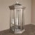 Metal Mid-Century Brushed Steel Lantern Chandeliers - a Pair For Sale - Image 7 of 12