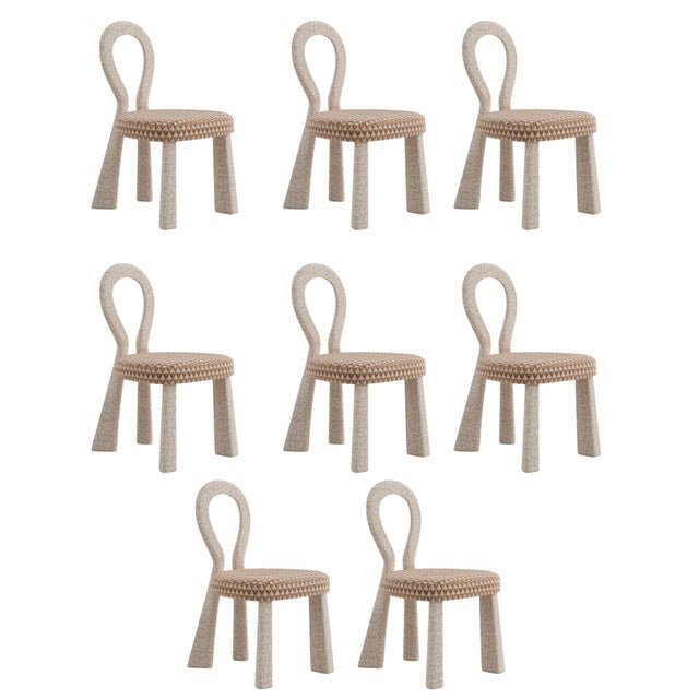 Mary III Dining Chairs by Ottiu, Set of 8 For Sale - Image 6 of 6