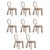 Mary III Dining Chairs by Ottiu, Set of 8 For Sale - Image 6 of 6