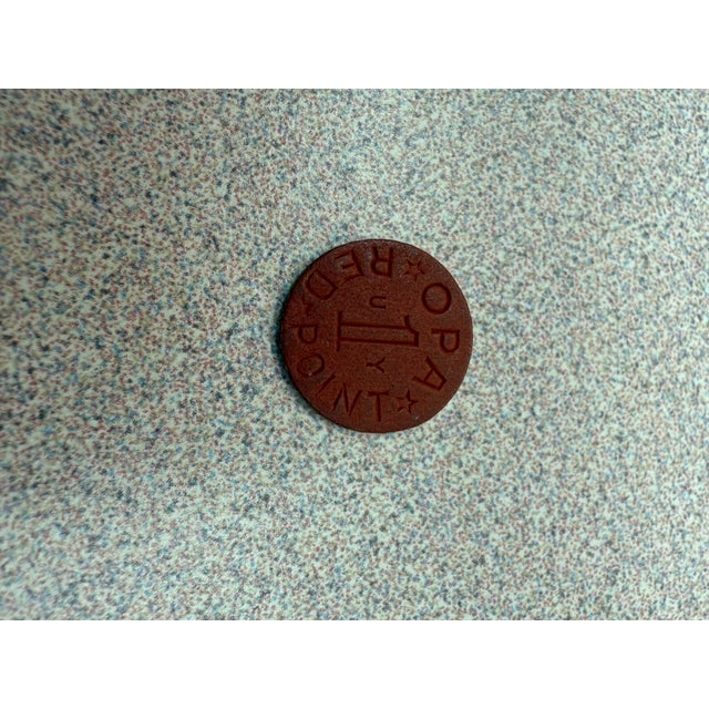 Realism 1940s World War II Red Point Ration Token For Sale - Image 3 of 4