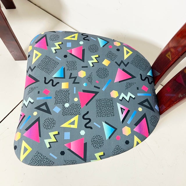 Wood Pietro Costantini for Ello Italian Postmodern Dining Chairs - Set/8 For Sale - Image 7 of 12