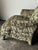 Olive Sage Acanthus Tapestry Club Chairs, John Hutton for Donghia Luciano, 1990s, Pair For Sale - Image 8 of 18