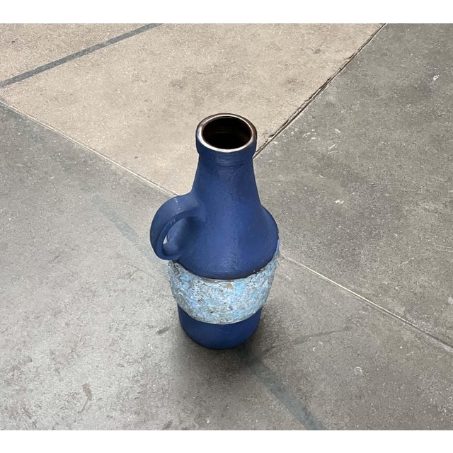 Mid-Century Modern West German Pottery WGP Fat Lava Floor Vase from Carstens Tönnieshof, 1960s, in Very Good conditions....