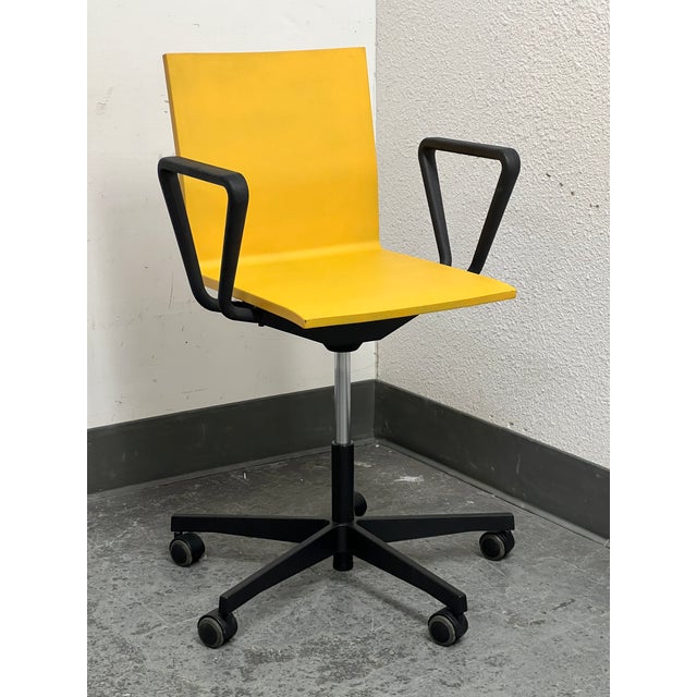 Vitra Maarten V Severen .04 Mango Finish Studio Chair | Chairish