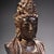 Chinese Vintage Chinese Gilded Bronze Guanyin Bodhisattva Bust, Partial Figure Sculpture For Sale - Image 3 of 10