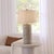 Lava Table Lamp, Volcanic Cream Each of these ceramic lamps has been expertly artisan crafted and finished entirely by...