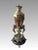 Mid 19th Century Rare Messenger Phipson Antique Side or Occasional Table, Japanese Meiji Bronze With Cherubs (Putti), Glass & Gilt Top - England For Sale - Image 5 of 11
