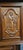 Antique Carved Walnut Cabinet with Terracotta Panels For Sale - Image 9 of 14