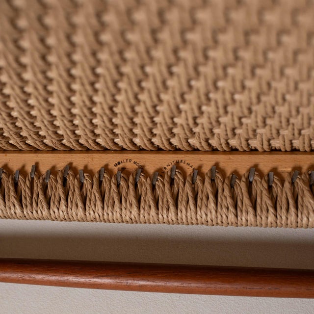 Mid-Century Modern Model 75 Dining Chairs in Teak by Niels Otto (N. O.) Møller for J.L. Møllers, Denmark, 1960s, Set of 4 For Sale - Image 3 of 13