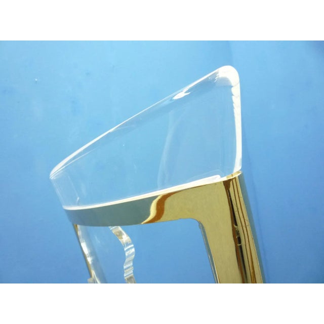 Gold Regency Side Chair from Vereinigte Werkstätten Collection, 1980s For Sale - Image 8 of 13