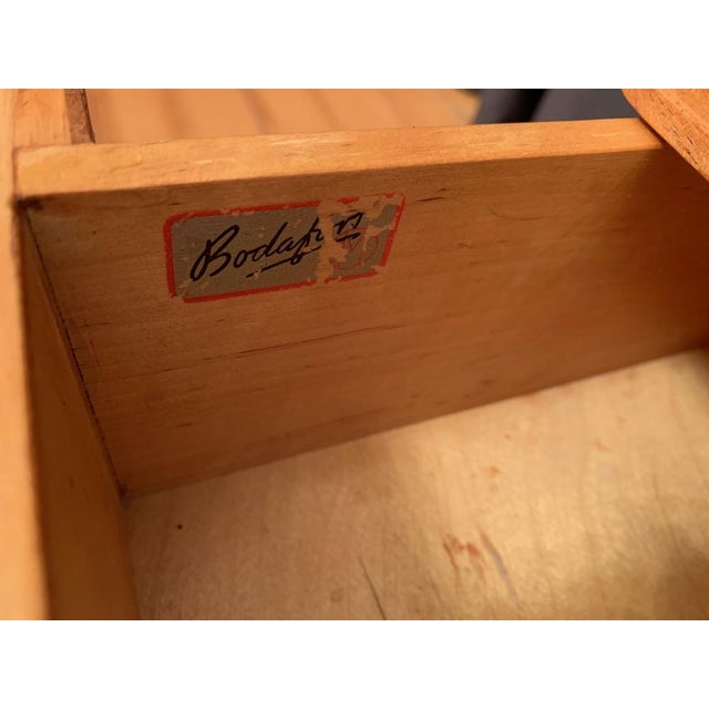 Bedside Tables by Axel Larsson for Bodafors, Sweden, 1940s, Set of 2 For Sale - Image 18 of 18