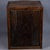 Vintage Chinese Rosewood Miniature Cabinet With Hair Grain and Brass Pulls For Sale - Image 4 of 9