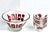 Mid 20th Century Wheaton Glass Graphic Salad Bowls Set, 7 Pieces For Sale In Miami - Image 6 of 11
