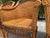 Vintage Palecek Wicker Dining Armchairs With Cushions – Set of 4 For Sale - Image 9 of 18