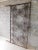 Monumental Antique Iron Railroad Ties Design Gate Hand Crafted Welded Railroad Ties Vintage Condition, original finish -...