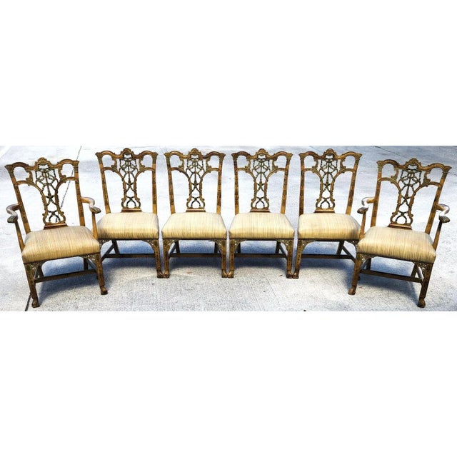 Wood Thomas O’Brian for Hickory Chair Co Emma Chairs For Sale - Image 7 of 12