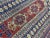 1980s Large Vintage Afghan Red, Blue, and Beige Soumak Kilim Rug 245x153 cm For Sale - Image 5 of 10