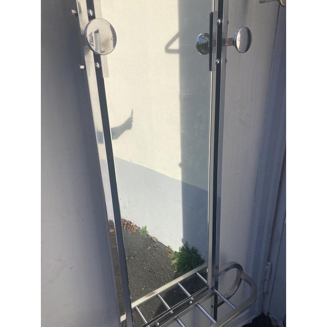 French Art Deco Chrome-Plated Coat Rack, 1930s For Sale - Image 16 of 18