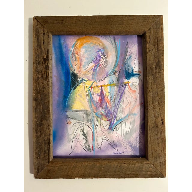 Original art work by Erik Sulander, pastel on paper, 9x12, signed, frame not included.