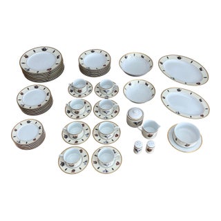 1980s African Big 5, 8 Place Setting Dinner Ware With Extras - 57 pcs For Sale