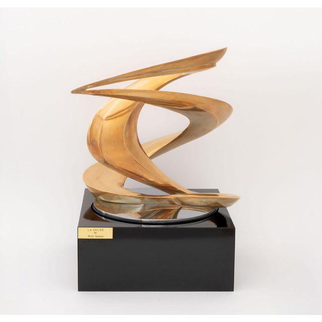 Postmodern Michi Raphael "La Valse" Bronze Sculpture, 1979 For Sale - Image 3 of 13