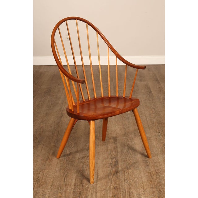 Thomas Moser Set Of Eight Continuous Arm Dining Chairs For Sale - Image 14 of 18