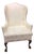 Vintage Damask Wing Chair, Bernhardt Furniture For Sale