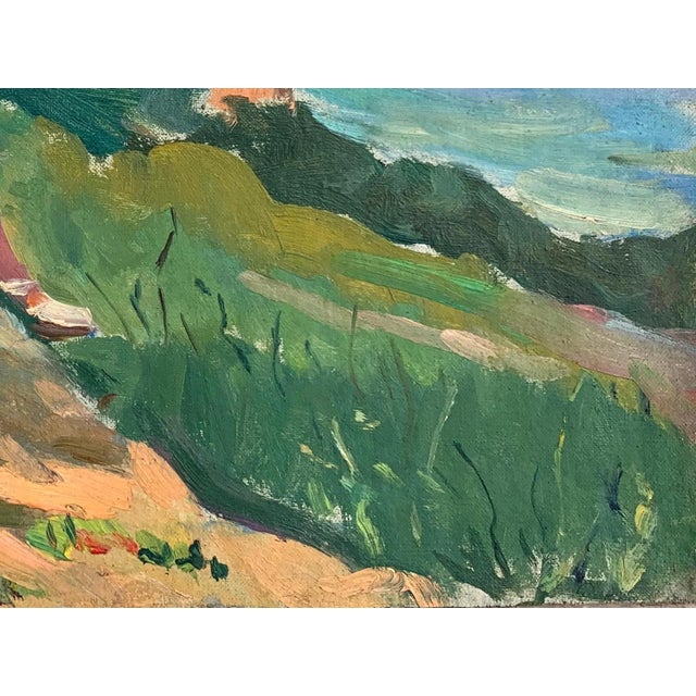 Original Seascape Oil Painting, Ukrainian Artist, 1970s 28-39 For Sale - Image 6 of 6