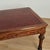 Antique English Leather Top Partners Desk or Library Table For Sale - Image 10 of 16