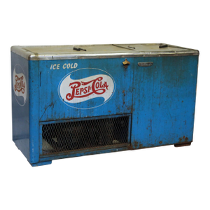 Vintage Pepsi Cola Commercial Cooler