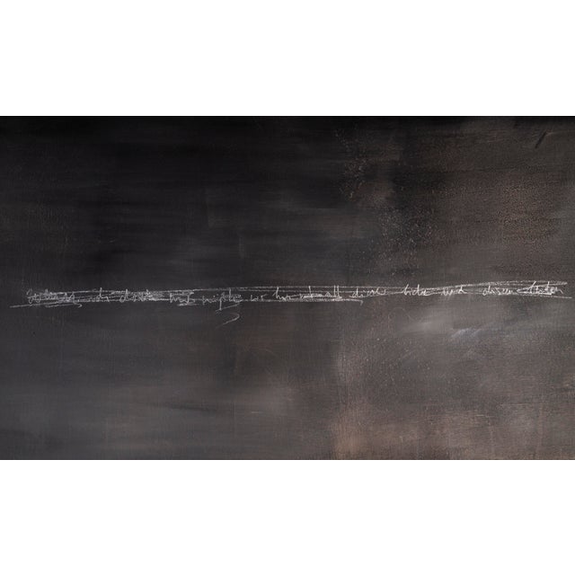 Philip Lorenz, Still Life Composition, 2004, Chalk, Ink & Acrylic on Canvas For Sale - Image 4 of 10