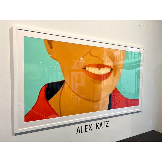 Alex Katz, Big Smile, 2021, Framed For Sale - Image 3 of 4