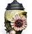 Ceramic 1880s French Barbotine Majolica Vase in the Form of a Lamp For Sale - Image 7 of 12