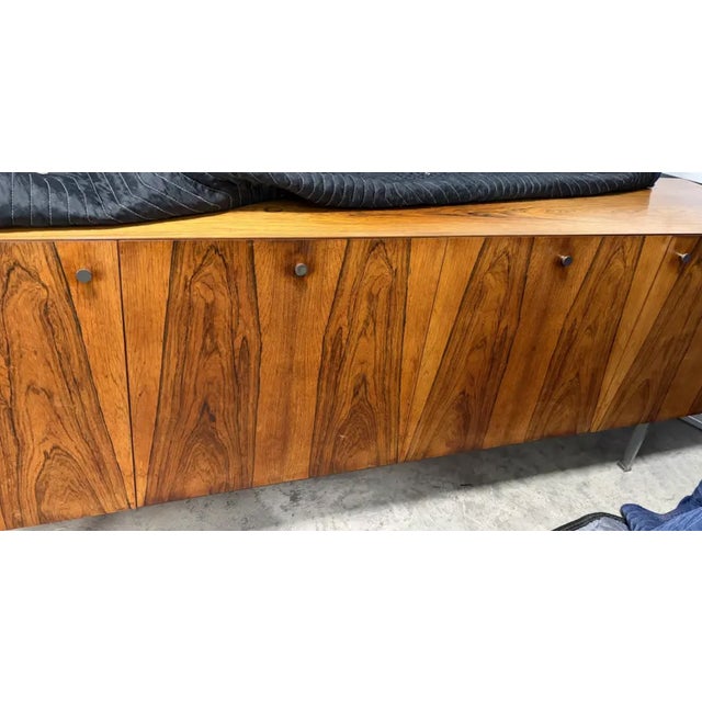 Georg Petersens 1960s Poul Norreklit Rosewood Sideboard/Credenza For Sale - Image 4 of 5