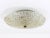 1960s Mid-Century Modern Flush Mount in Textured Glass by J. T. Kalmar for Kalmar, Austria, 1960s For Sale - Image 5 of 10