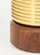 Early 21st Century Hannoi Walnut and Gold-Tone Brass Side Table For Sale - Image 5 of 7