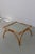 Danish Modern Square Rattan and Glass Coffee Table, 1960s For Sale - Image 6 of 15