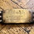 French Studded Leather Dog Collar with Brass Nameplate, 19th Century For Sale - Image 3 of 8