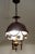 1940s Vintage French Bouilette Brass and Metal Shade Chandelier, 1940s For Sale - Image 5 of 15