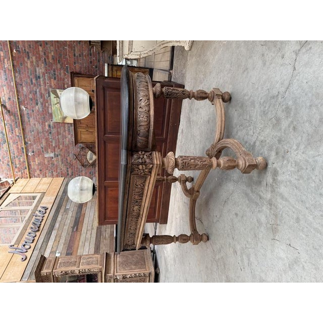 19th Century Oak Console Table For Sale - Image 3 of 13