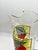 Art Deco Vintage West Virginia Glass Strawberry Pitcher For Sale - Image 3 of 6