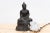 Captivating Metal Buddha With Patinated Finish For Sale - Image 12 of 12