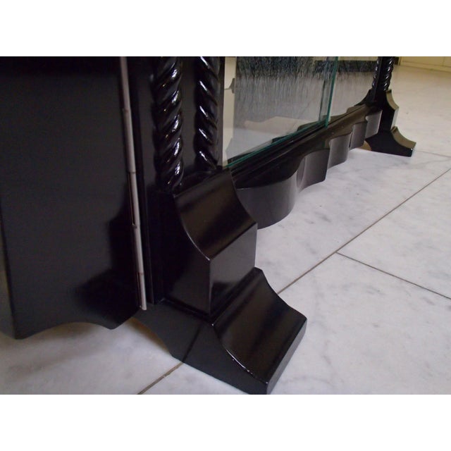 Oak Bar Table and Cabinet, 1940s For Sale - Image 3 of 18